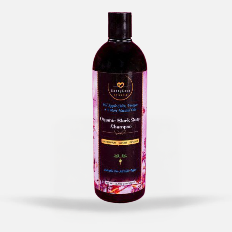 Organic Black Soap Shampoo