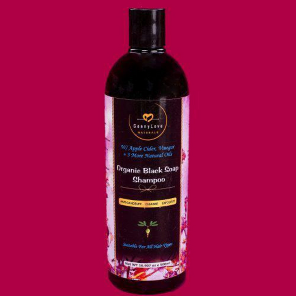Organic Black Soap Shampoo